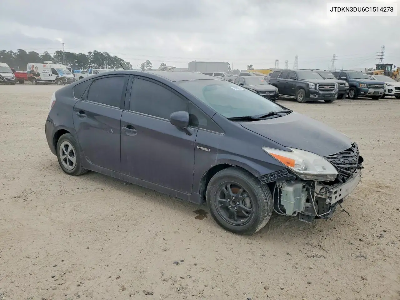 JTDKN3DU6C1514278 2012 Toyota Prius