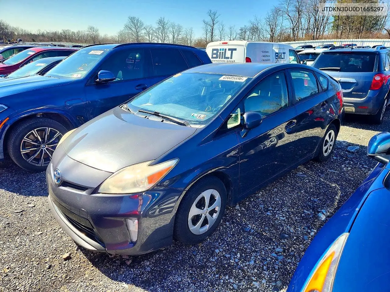 JTDKN3DU0D1655297 2013 Toyota Prius Four
