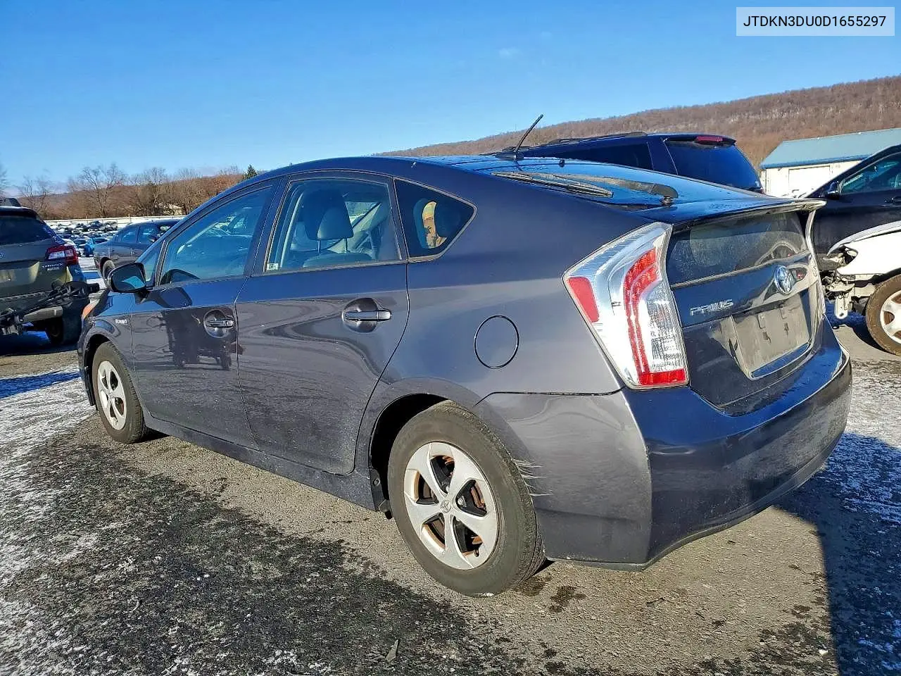 JTDKN3DU0D1655297 2013 Toyota Prius Four
