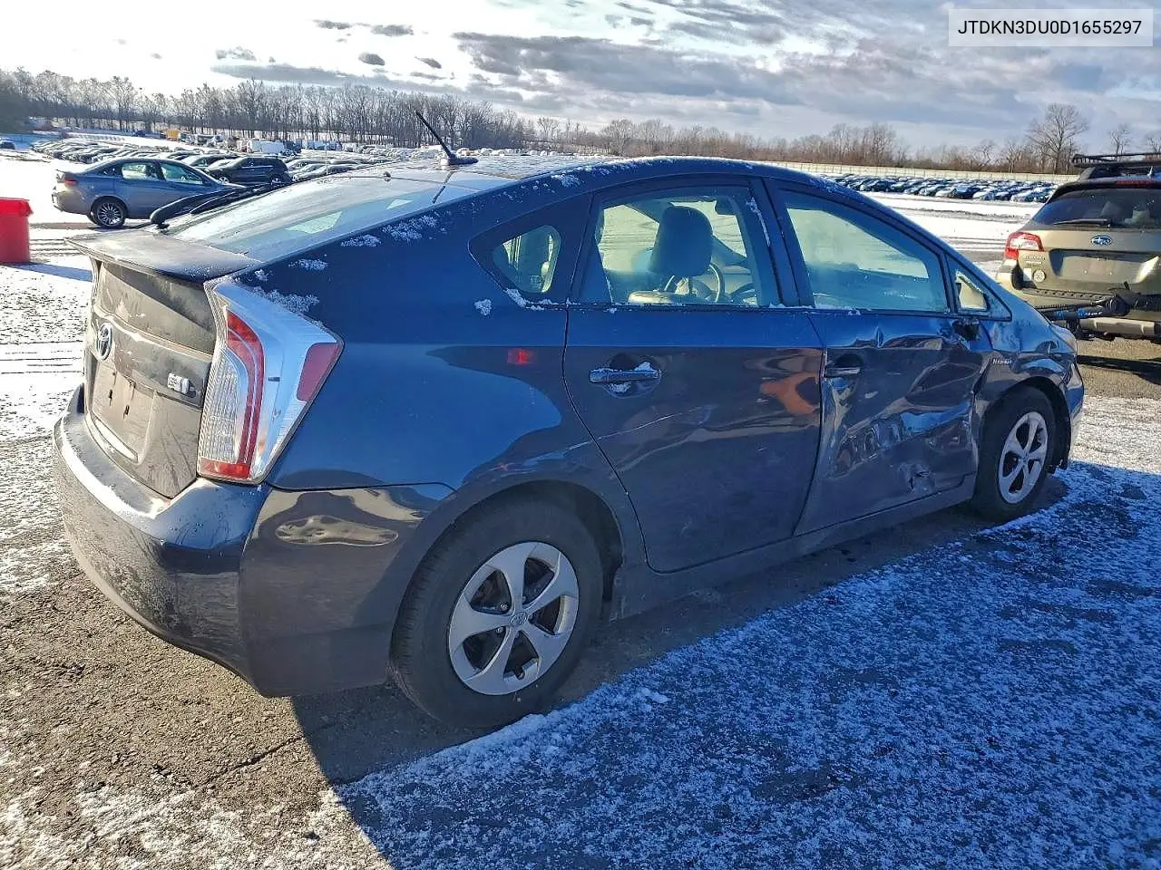 JTDKN3DU0D1655297 2013 Toyota Prius Four