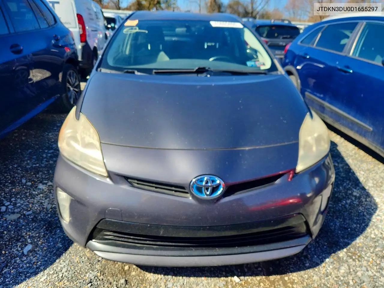 JTDKN3DU0D1655297 2013 Toyota Prius Four