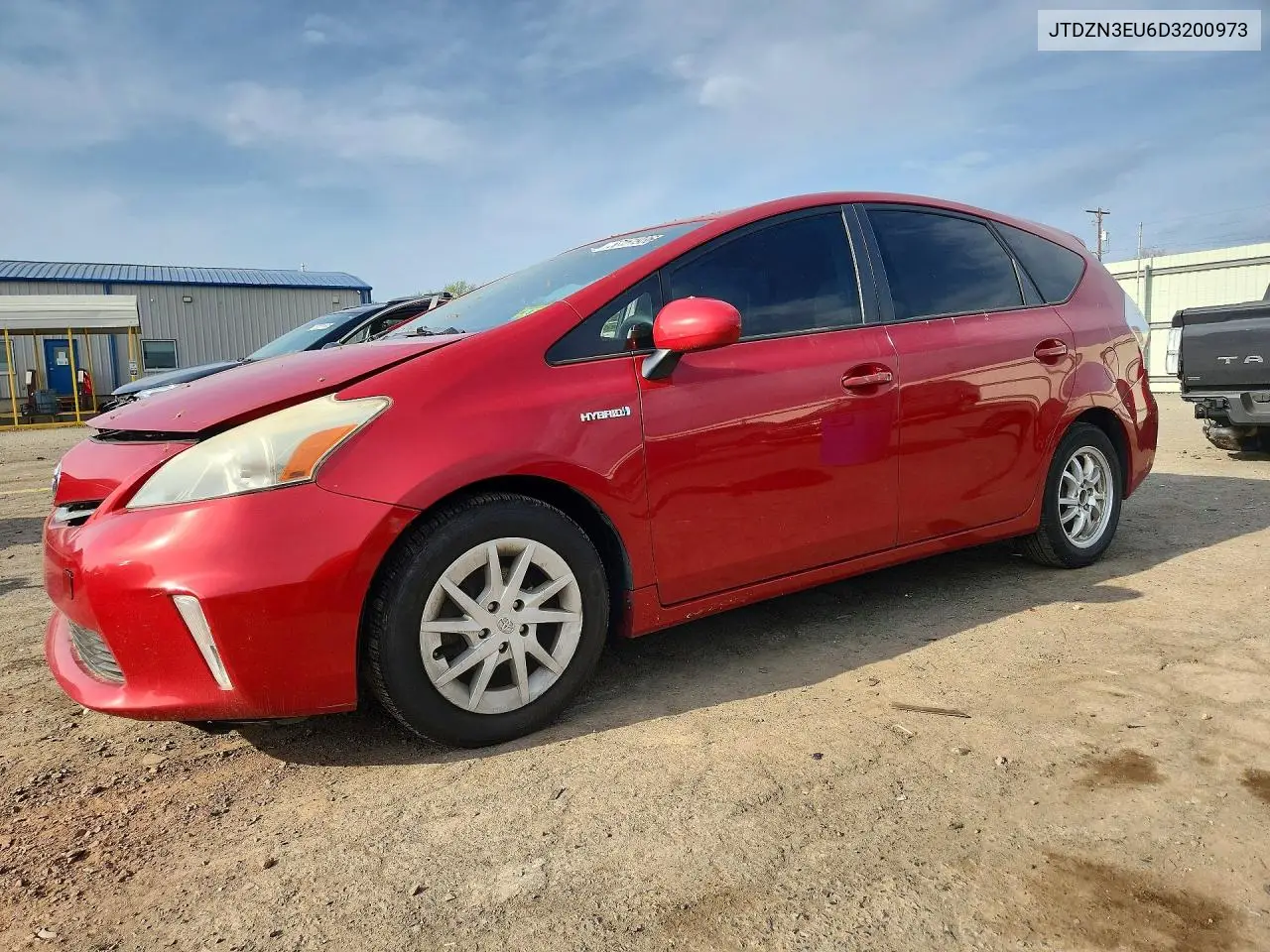 JTDZN3EU6D3200973 2013 Toyota Prius V Two