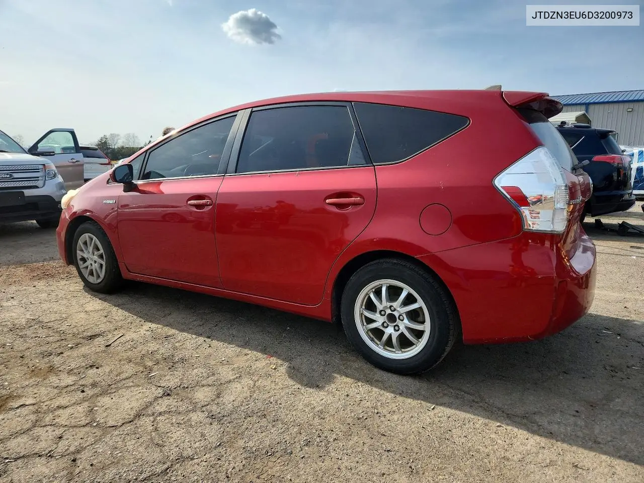 JTDZN3EU6D3200973 2013 Toyota Prius V Two