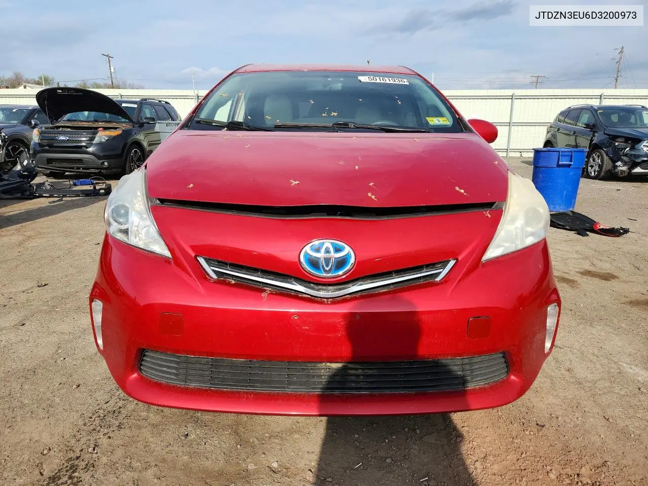 JTDZN3EU6D3200973 2013 Toyota Prius V Two