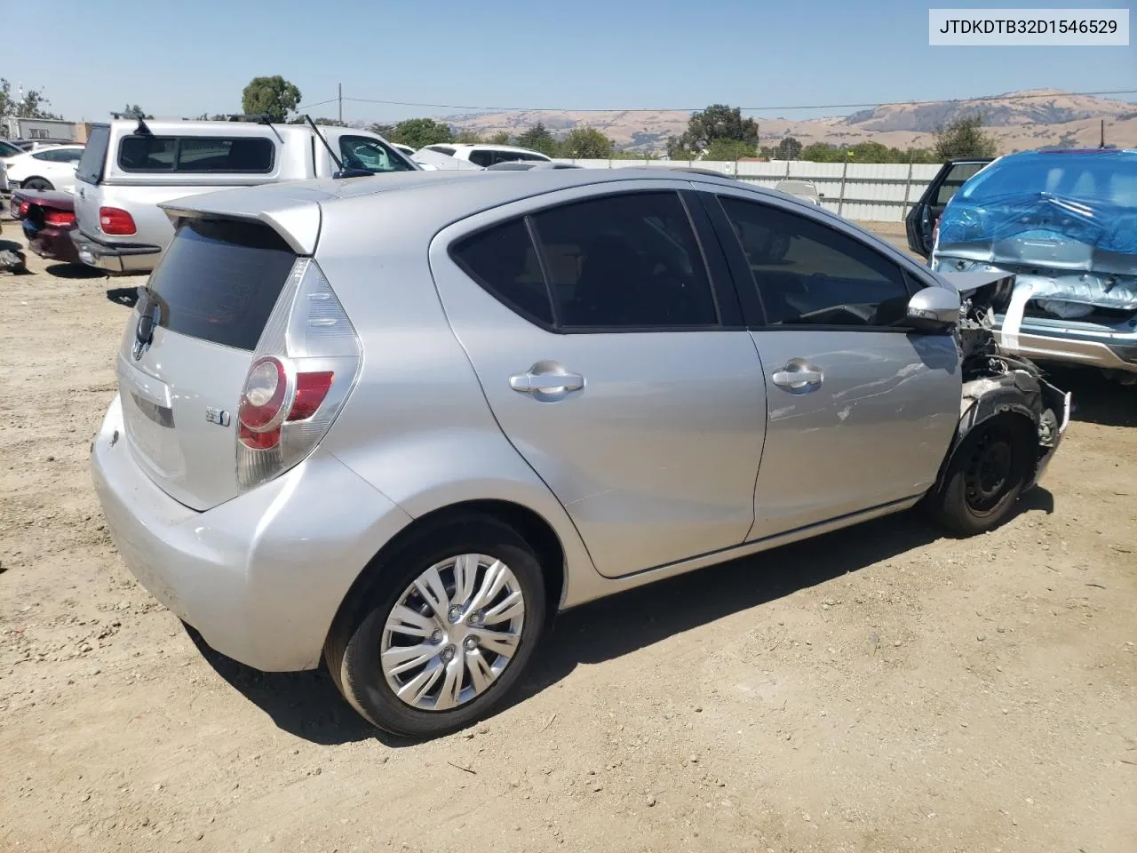 2013 Toyota Prius C VIN: JTDKDTB32D1546529 Lot: 66429194