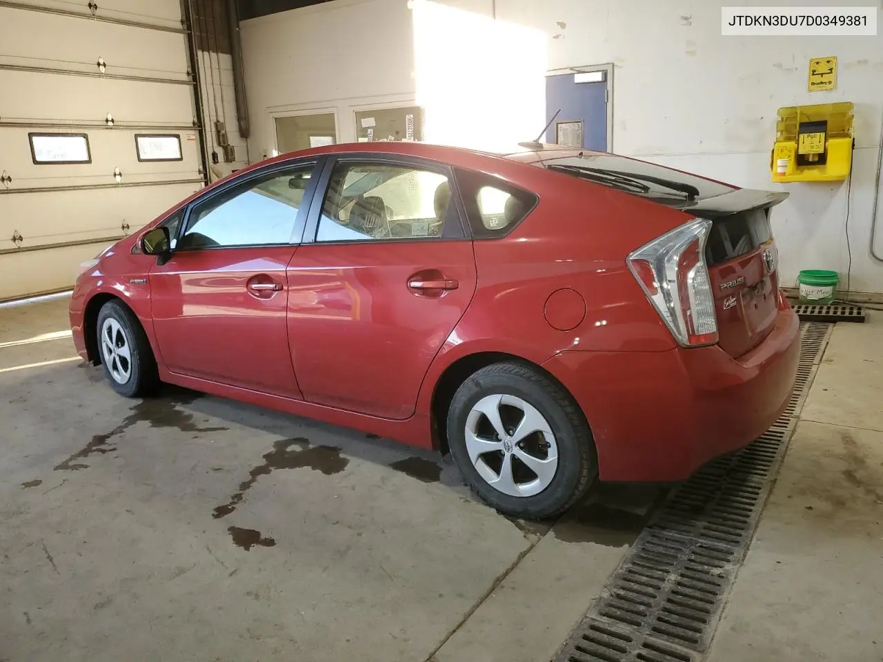 JTDKN3DU7D0349381 2013 Toyota Prius
