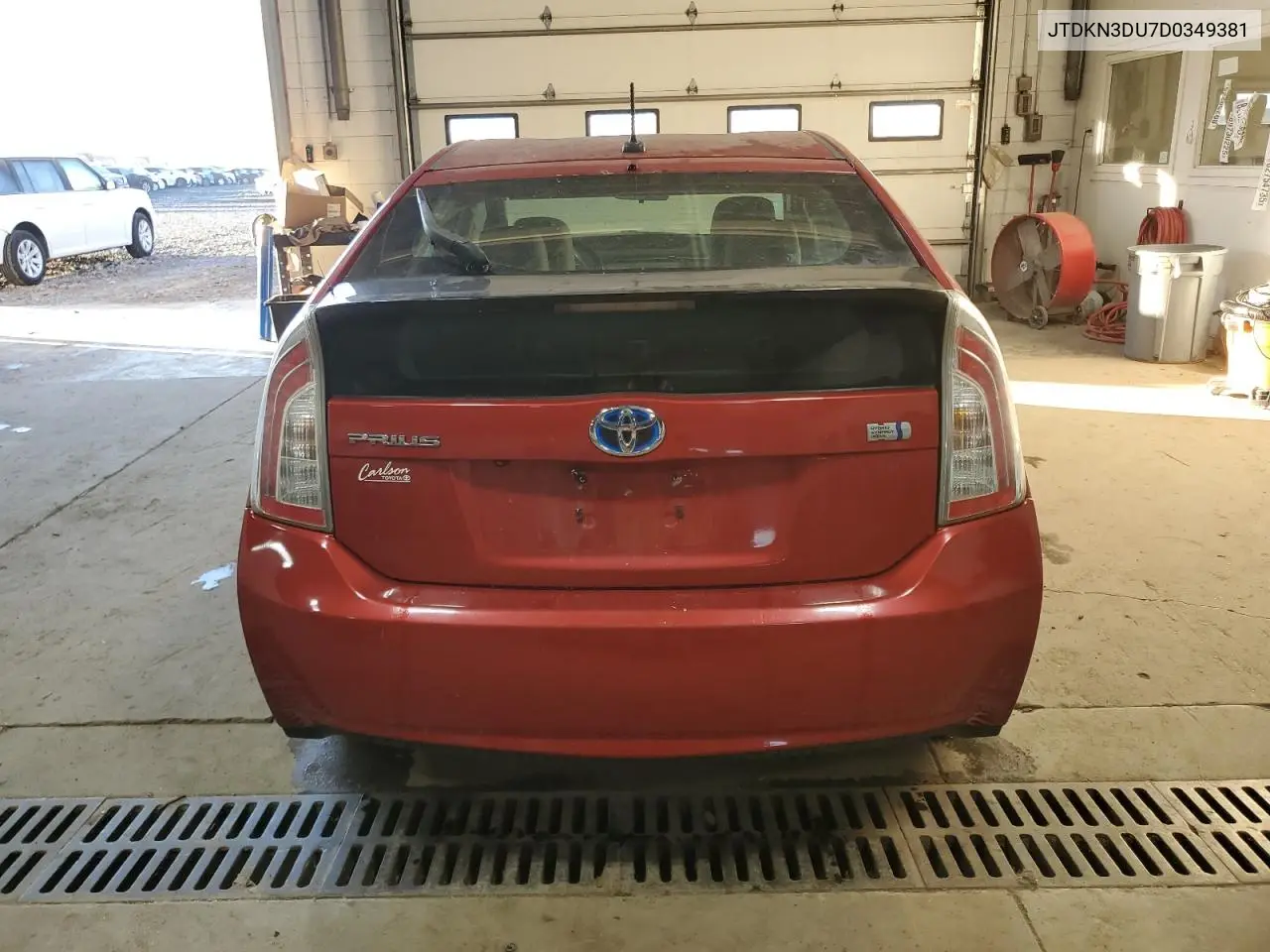 JTDKN3DU7D0349381 2013 Toyota Prius