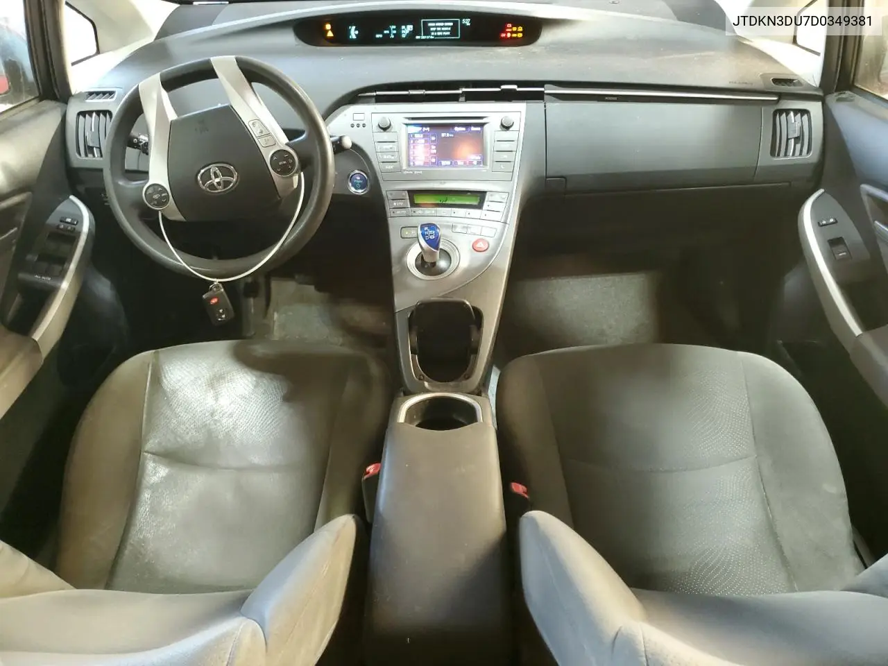 JTDKN3DU7D0349381 2013 Toyota Prius