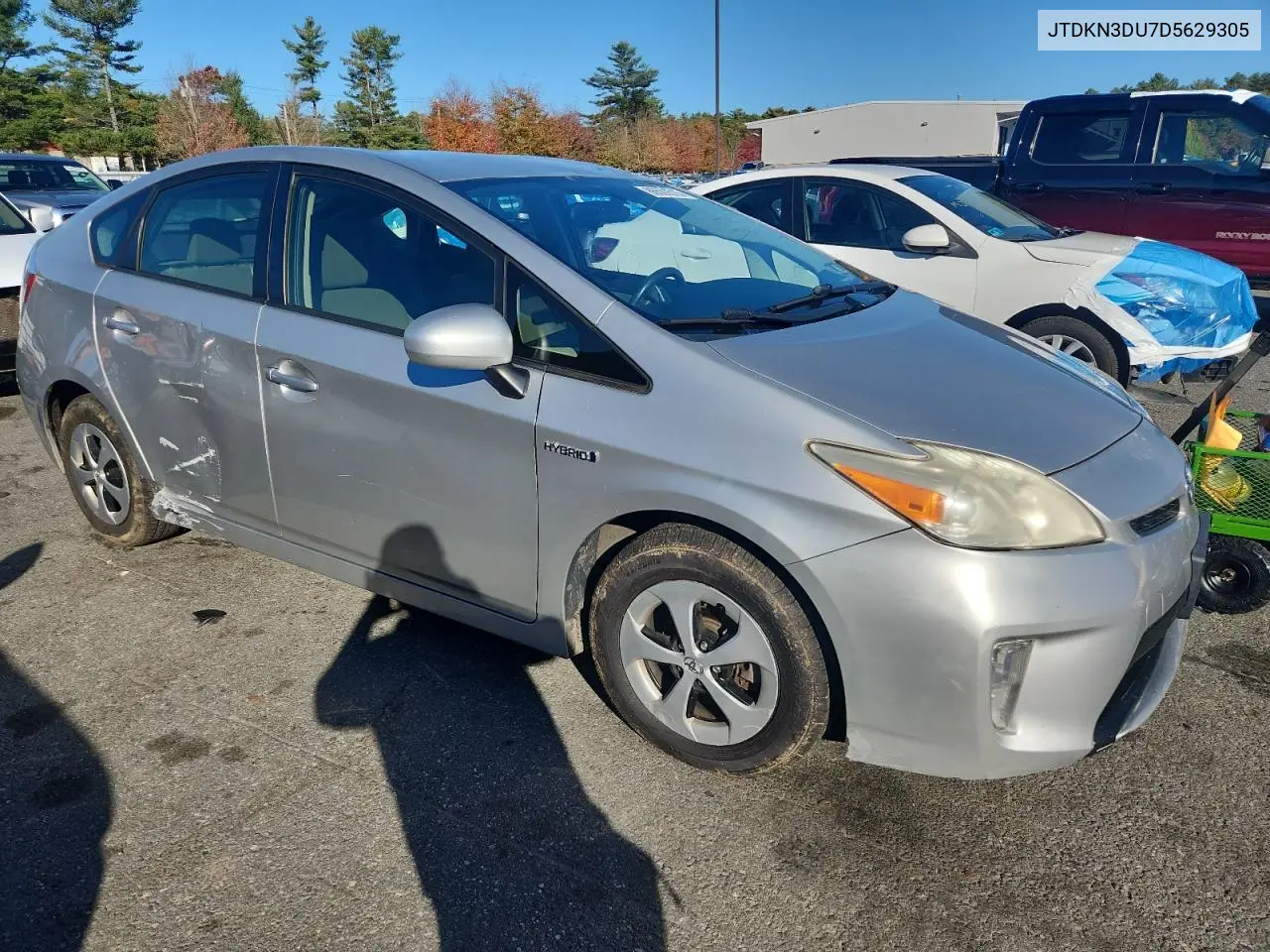 JTDKN3DU7D5629305 2013 Toyota Prius