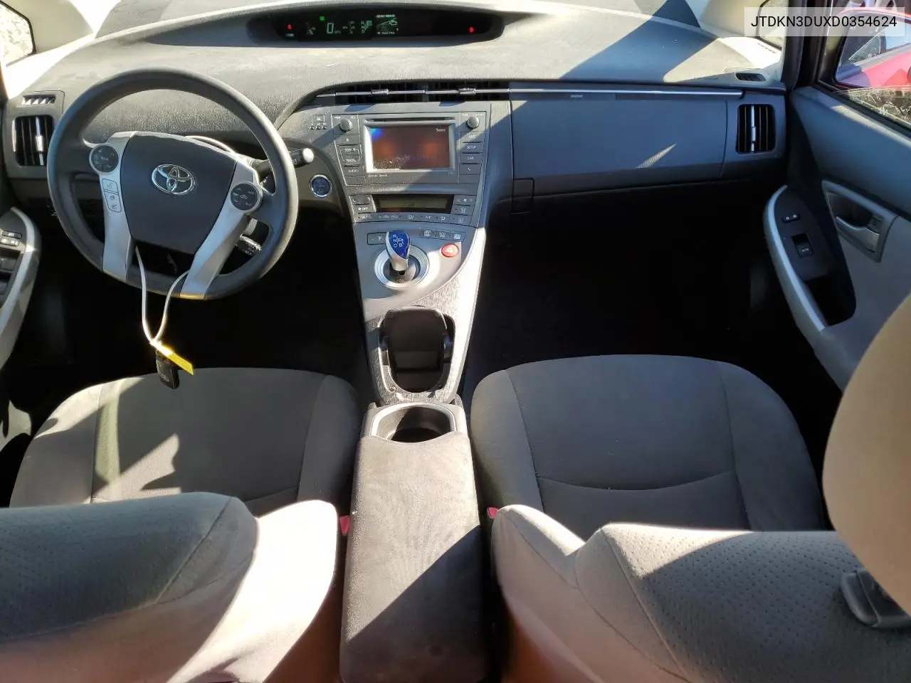 JTDKN3DUXD0354624 2013 Toyota Prius