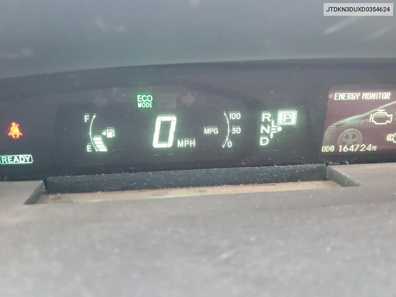 JTDKN3DUXD0354624 2013 Toyota Prius