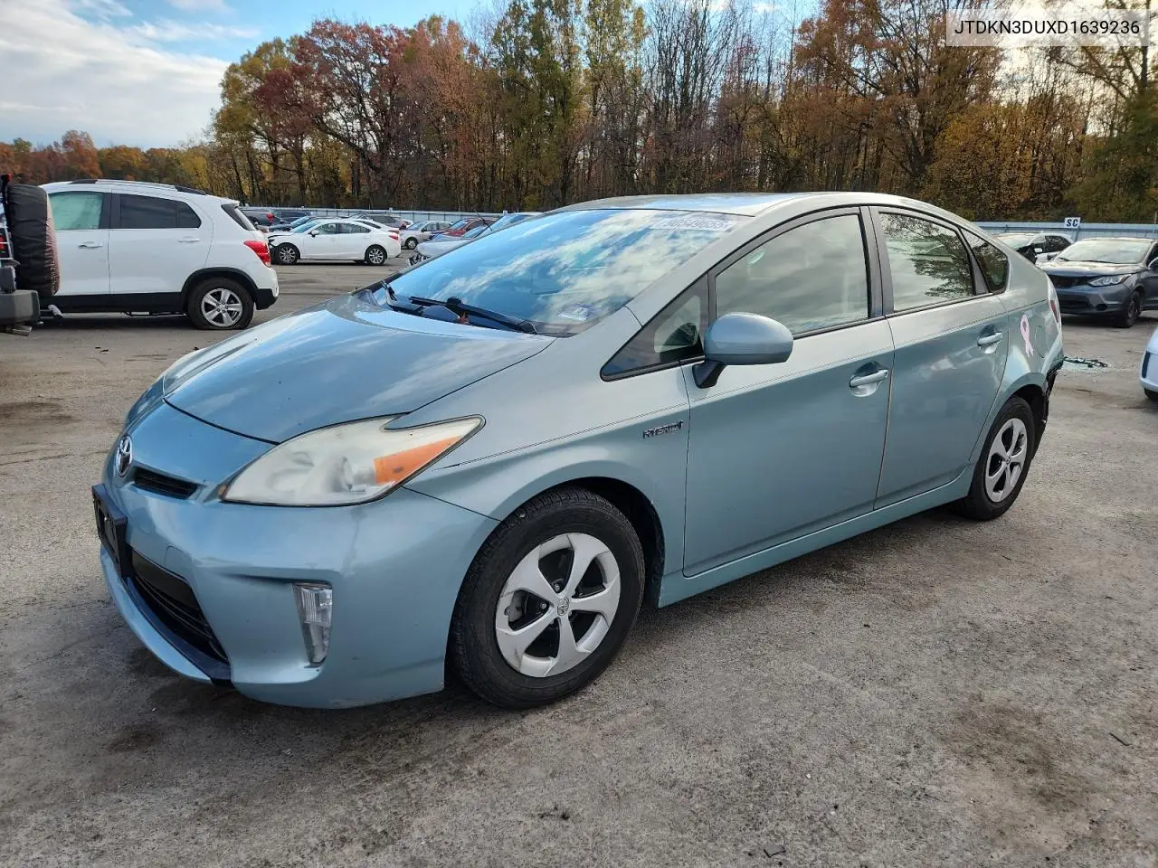 JTDKN3DUXD1639236 2013 Toyota Prius
