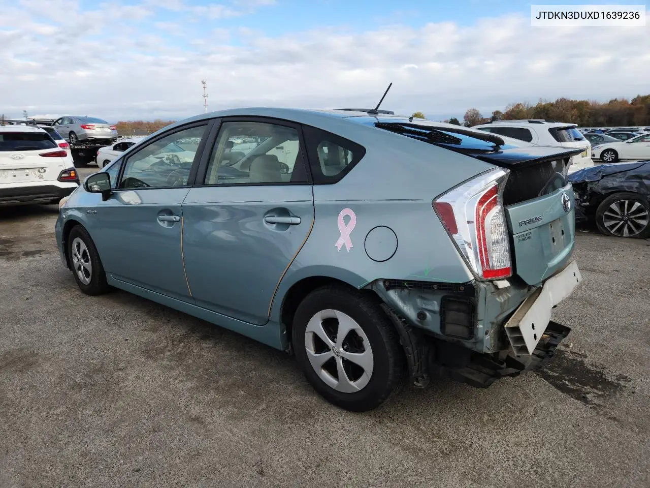 JTDKN3DUXD1639236 2013 Toyota Prius