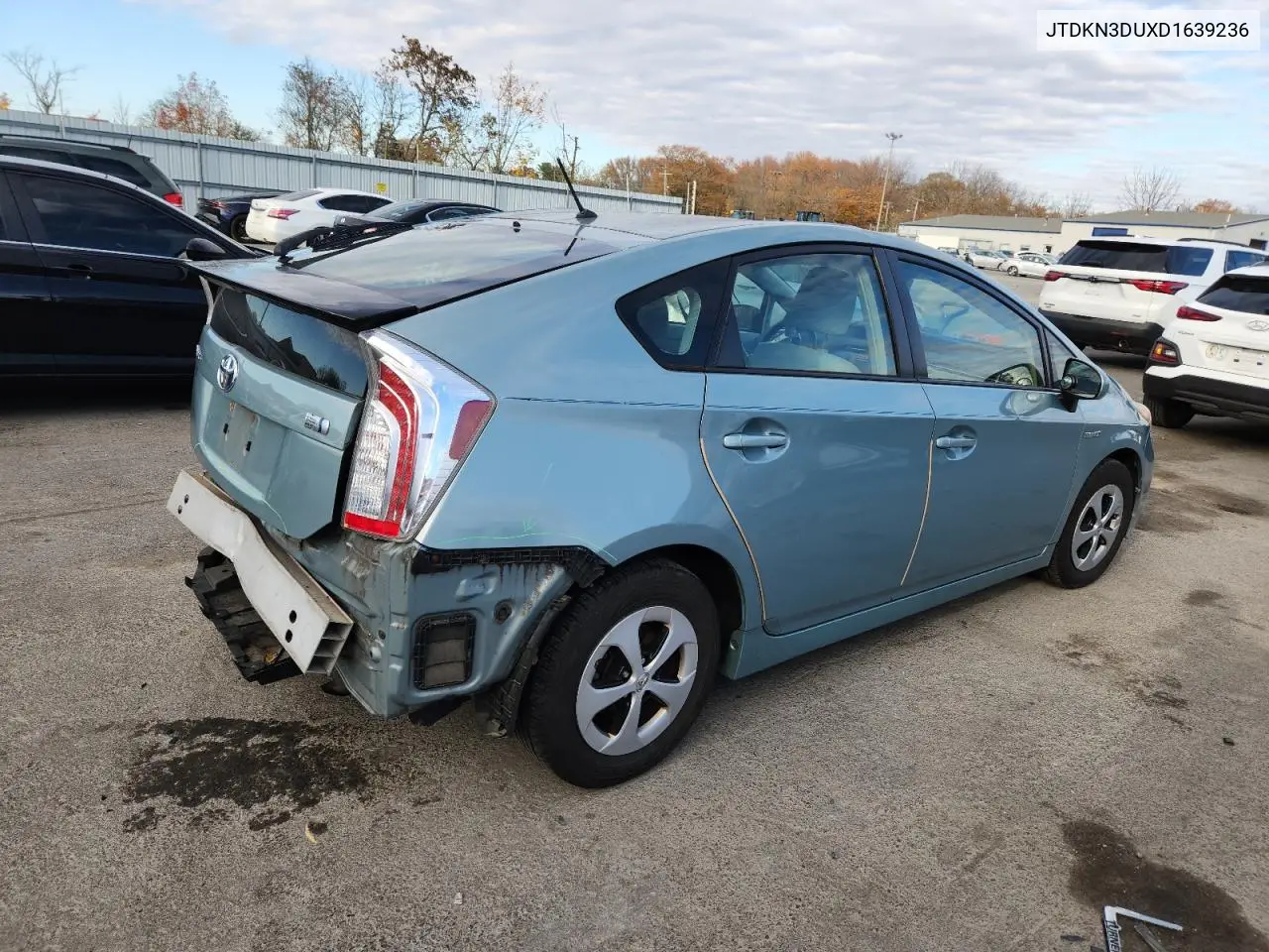 JTDKN3DUXD1639236 2013 Toyota Prius