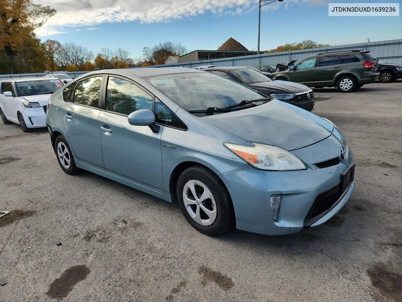 JTDKN3DUXD1639236 2013 Toyota Prius