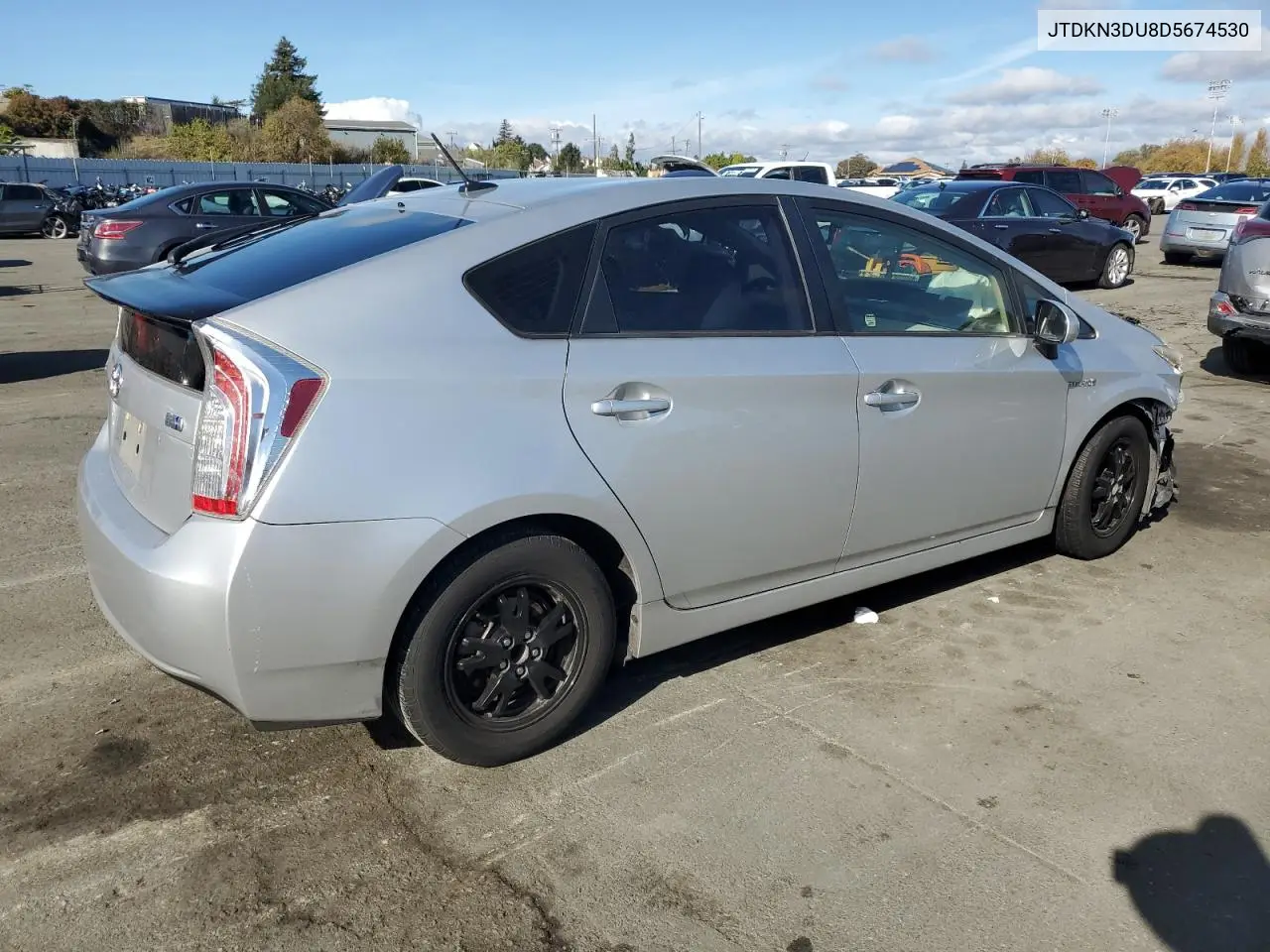 JTDKN3DU8D5674530 2013 Toyota Prius
