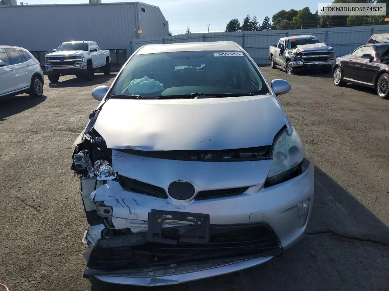 JTDKN3DU8D5674530 2013 Toyota Prius