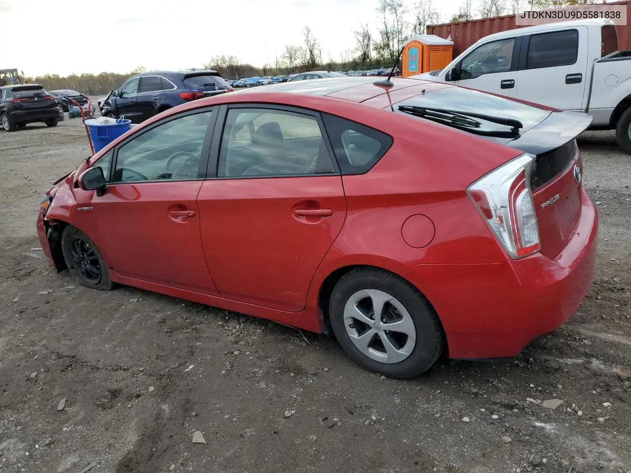 JTDKN3DU9D5581838 2013 Toyota Prius