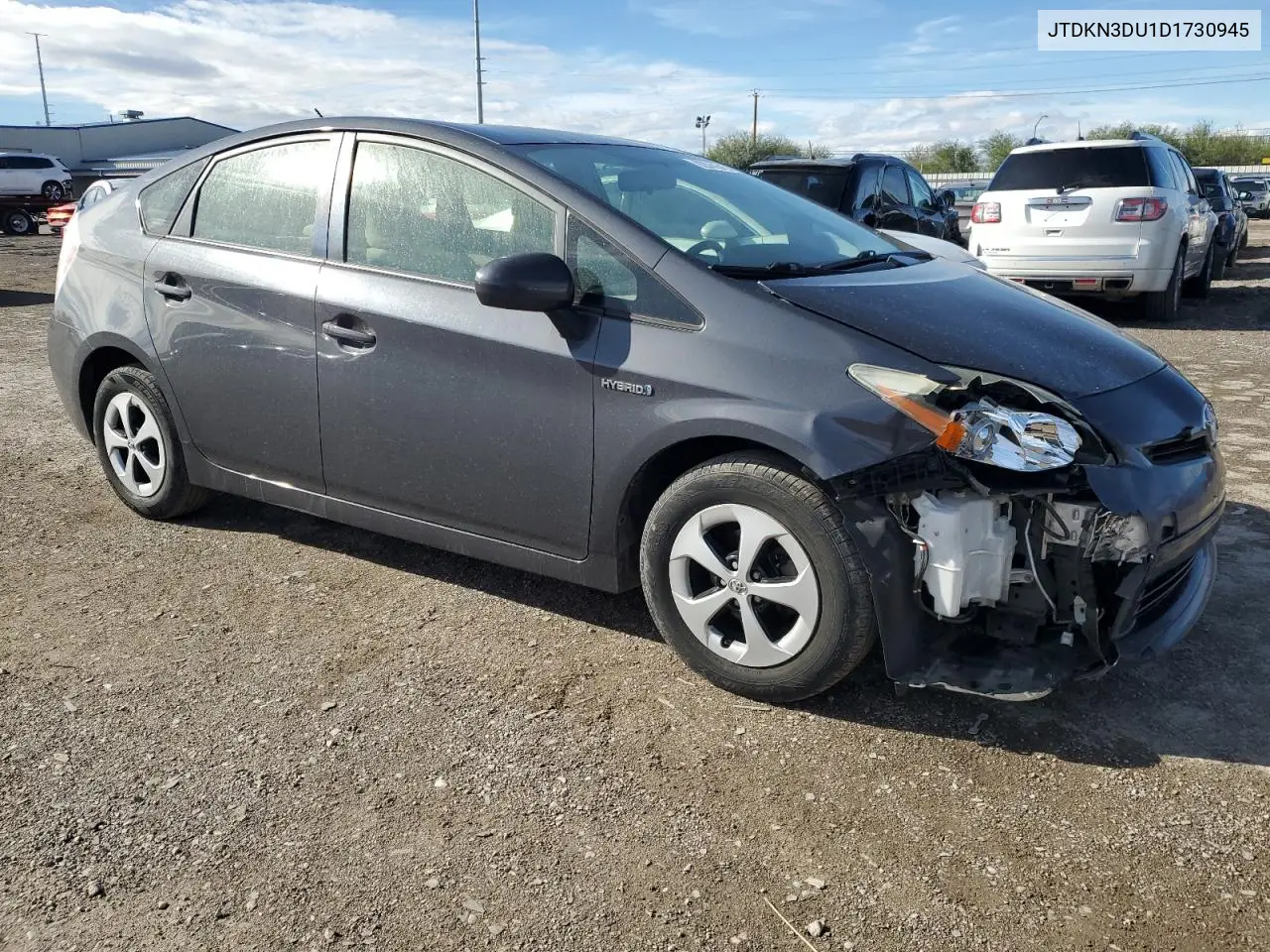JTDKN3DU1D1730945 2013 Toyota Prius