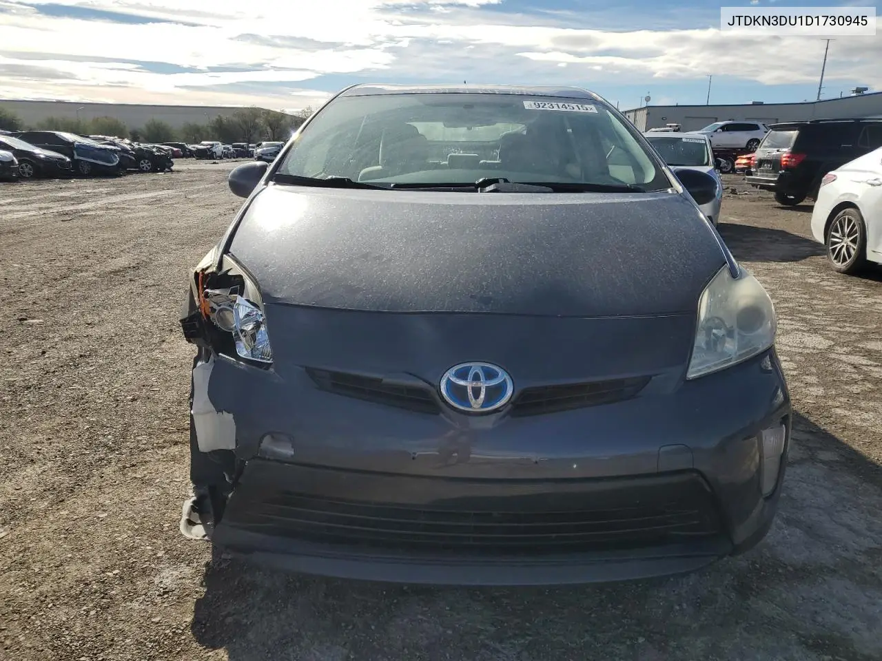 JTDKN3DU1D1730945 2013 Toyota Prius