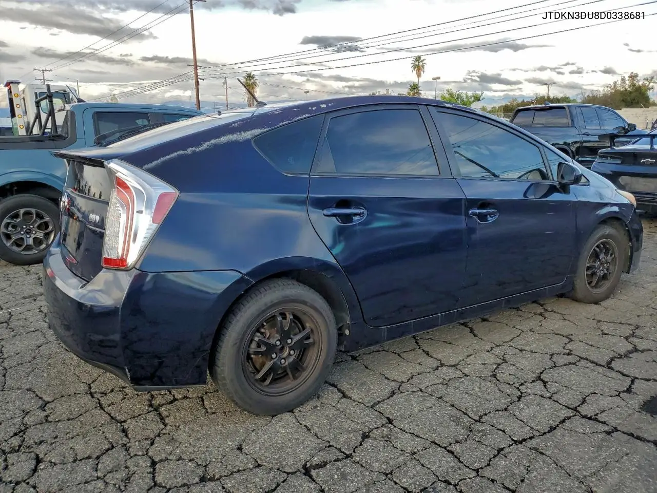 JTDKN3DU8D0338681 2013 Toyota Prius