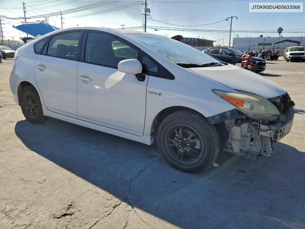 JTDKN3DU4D5633568 2013 Toyota Prius