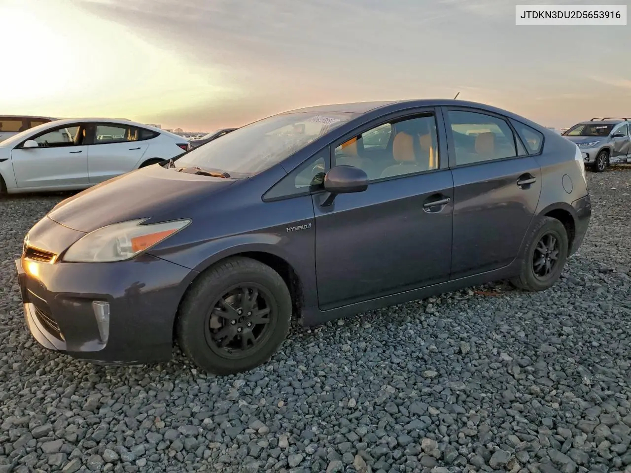 JTDKN3DU2D5653916 2013 Toyota Prius