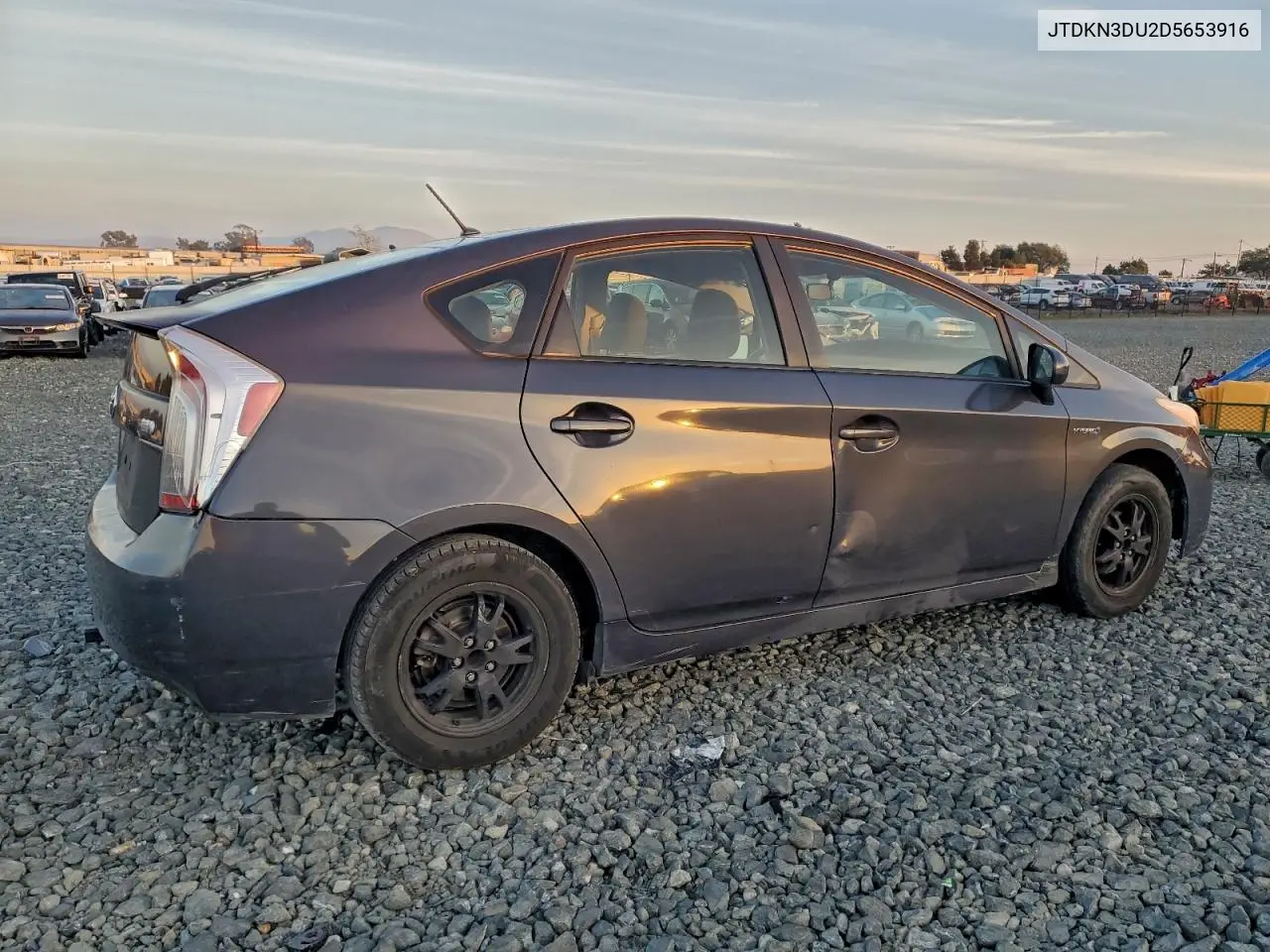 JTDKN3DU2D5653916 2013 Toyota Prius