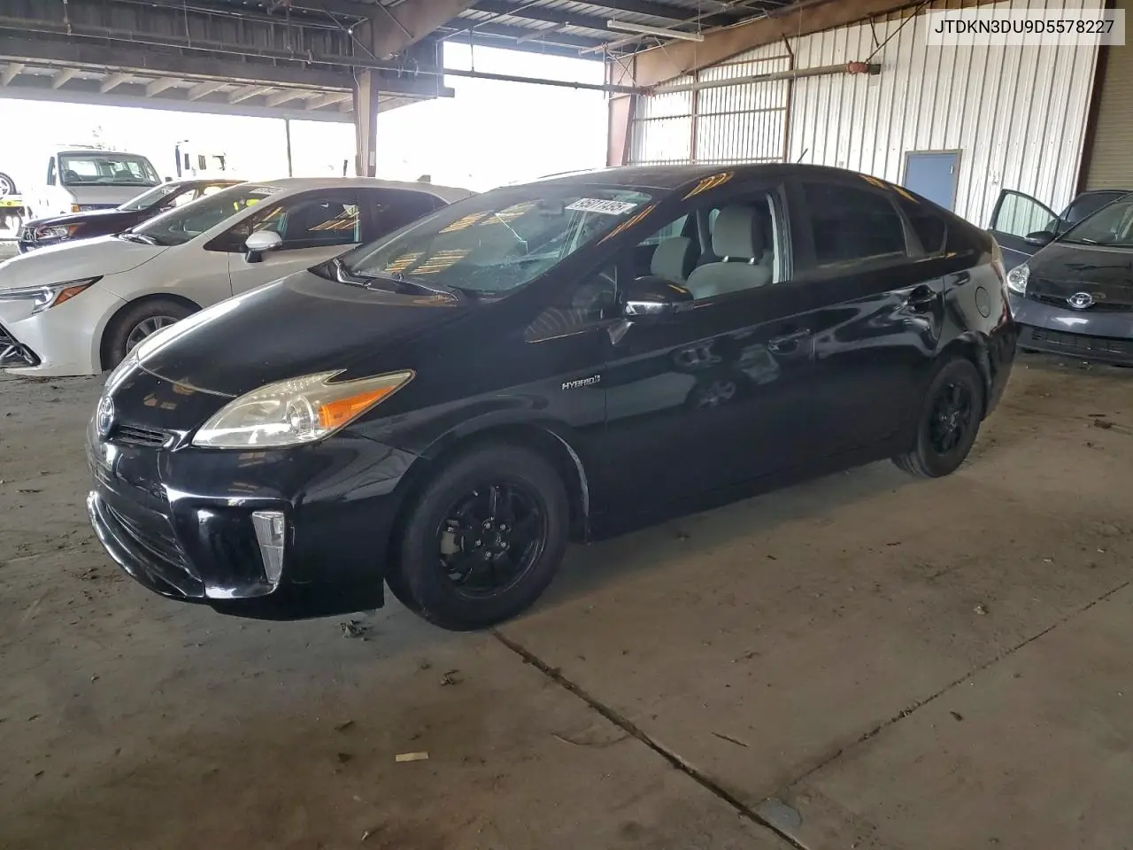 JTDKN3DU9D5578227 2013 Toyota Prius