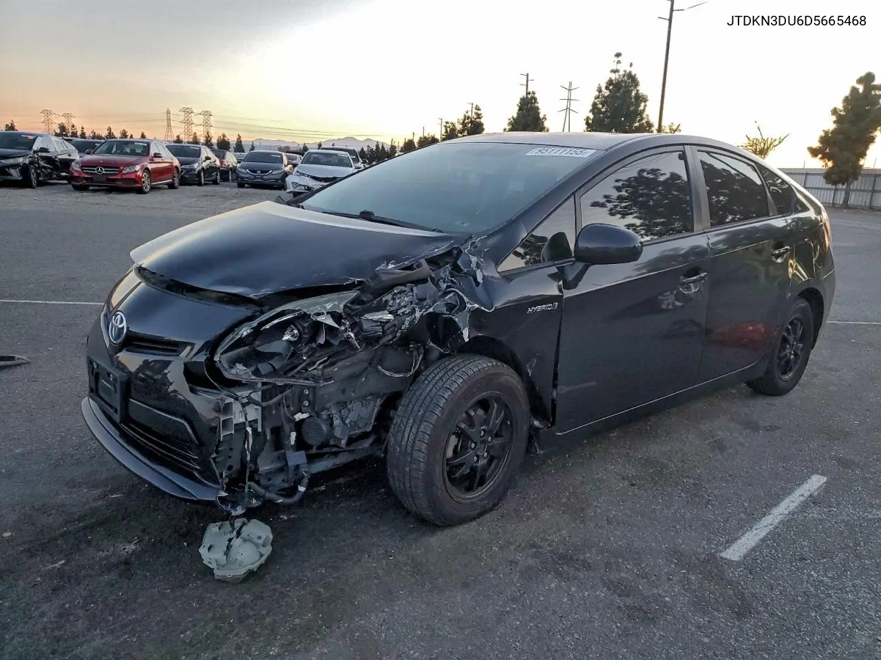JTDKN3DU6D5665468 2013 Toyota Prius