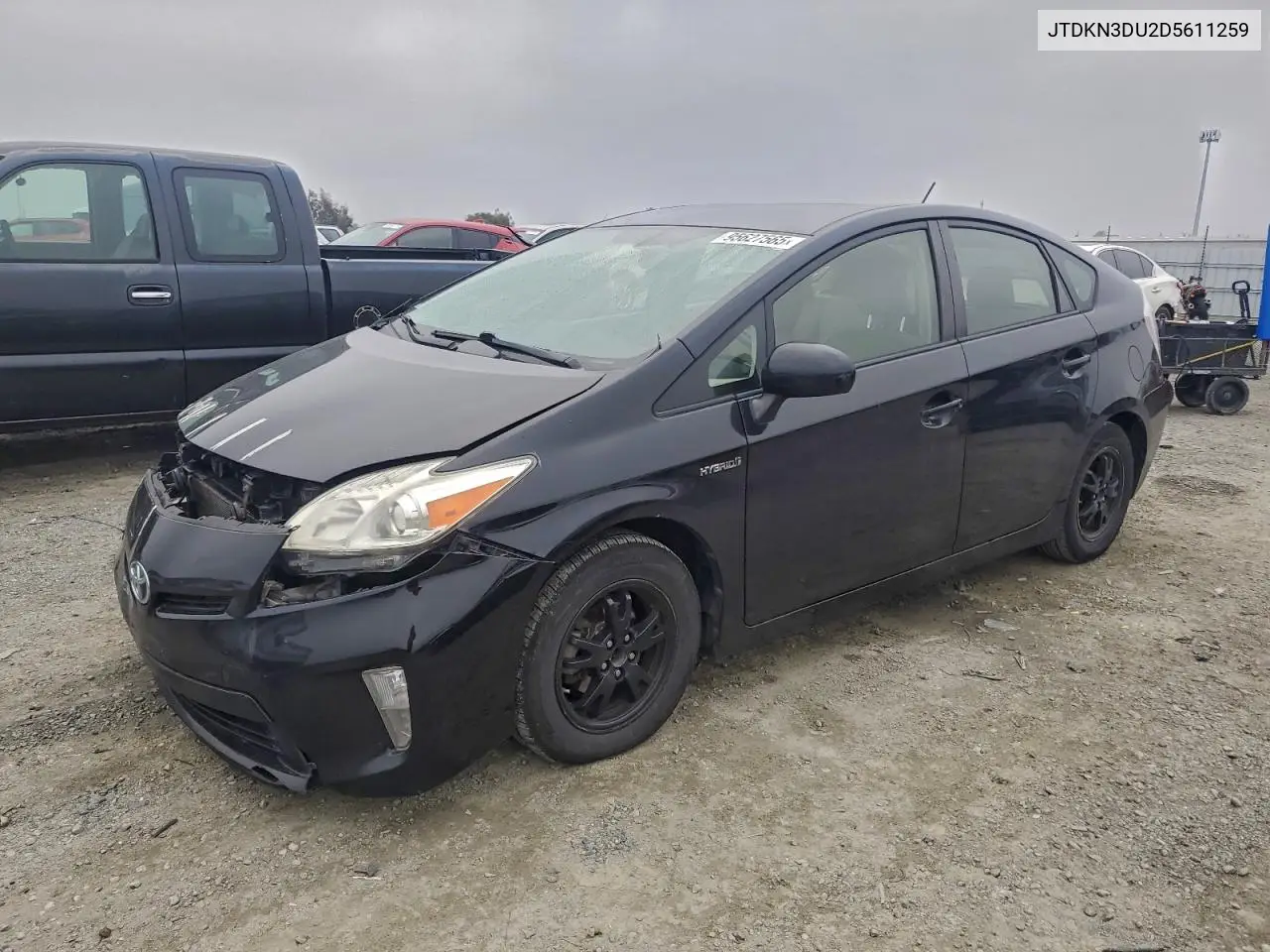 JTDKN3DU2D5611259 2013 Toyota Prius