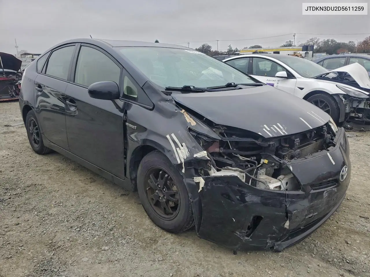 JTDKN3DU2D5611259 2013 Toyota Prius