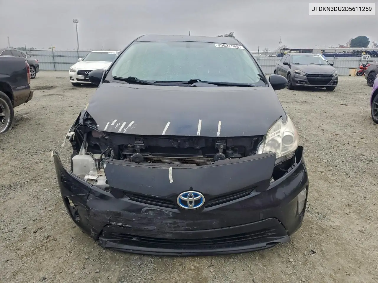 JTDKN3DU2D5611259 2013 Toyota Prius