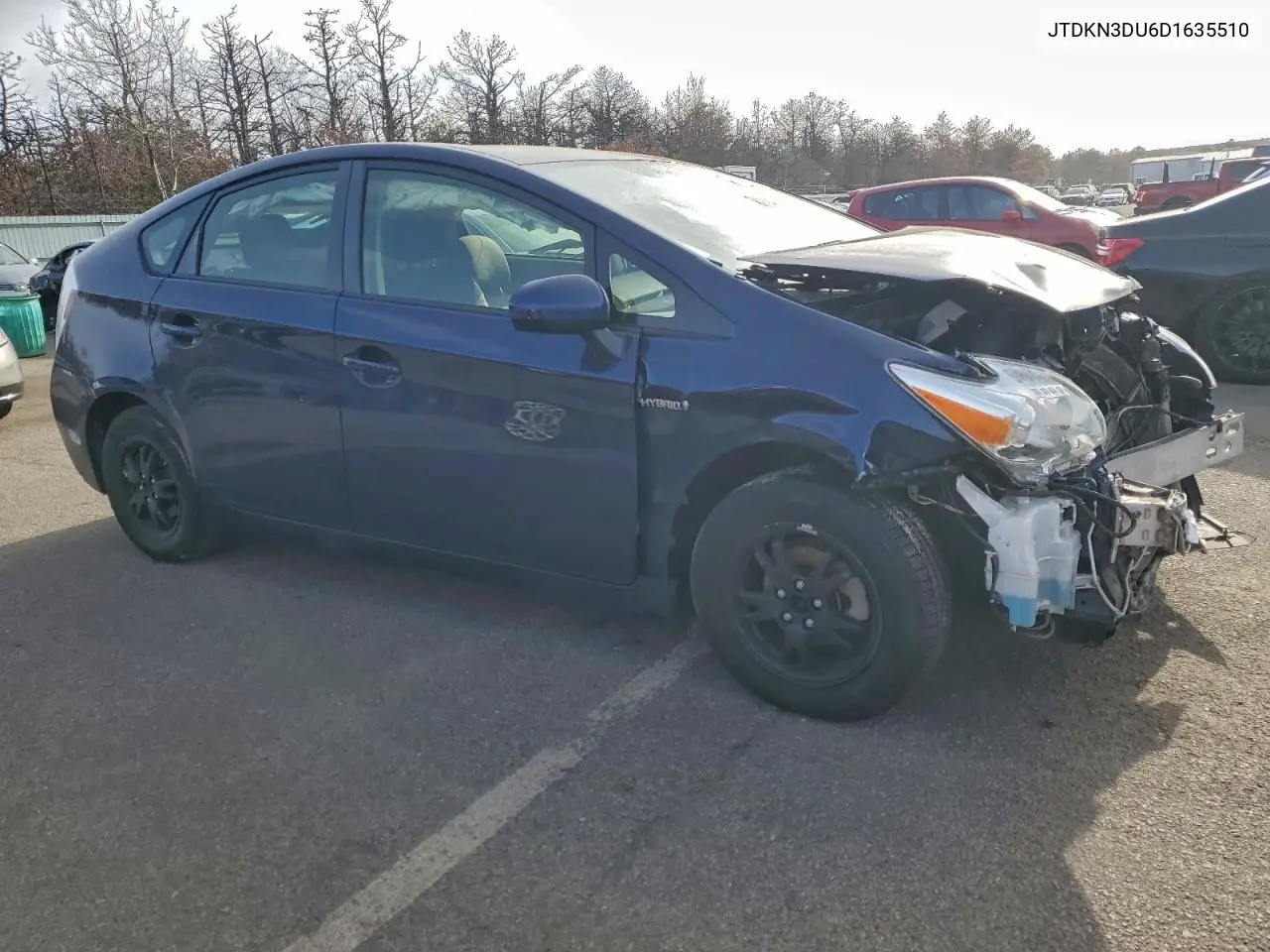 JTDKN3DU6D1635510 2013 Toyota Prius