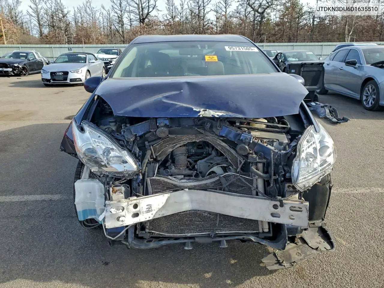 JTDKN3DU6D1635510 2013 Toyota Prius
