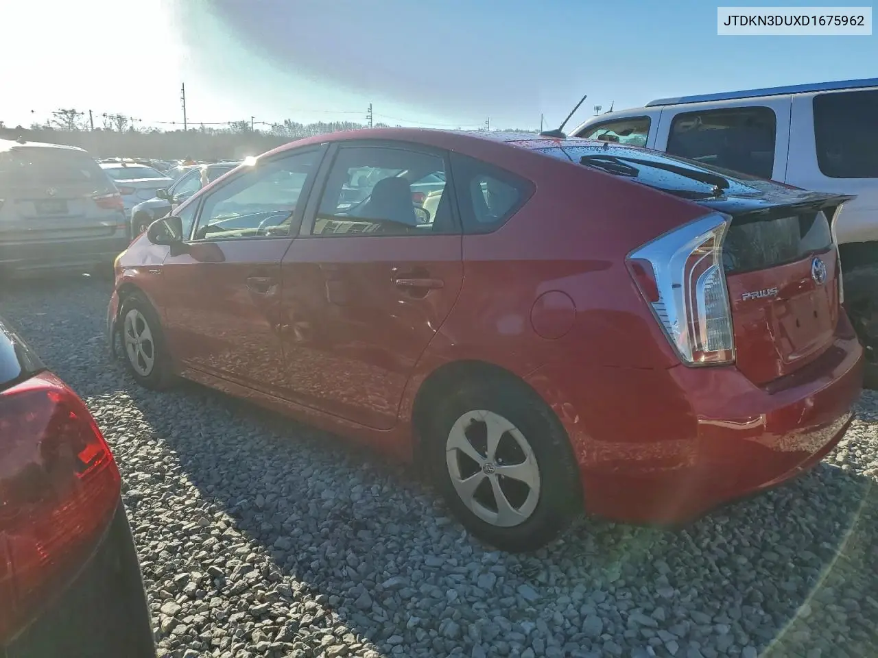 JTDKN3DUXD1675962 2013 Toyota Prius