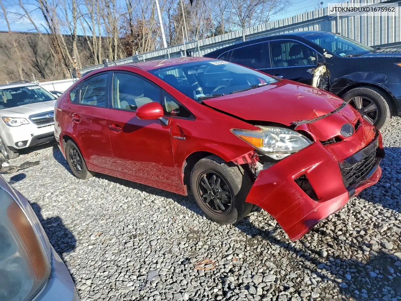 JTDKN3DUXD1675962 2013 Toyota Prius