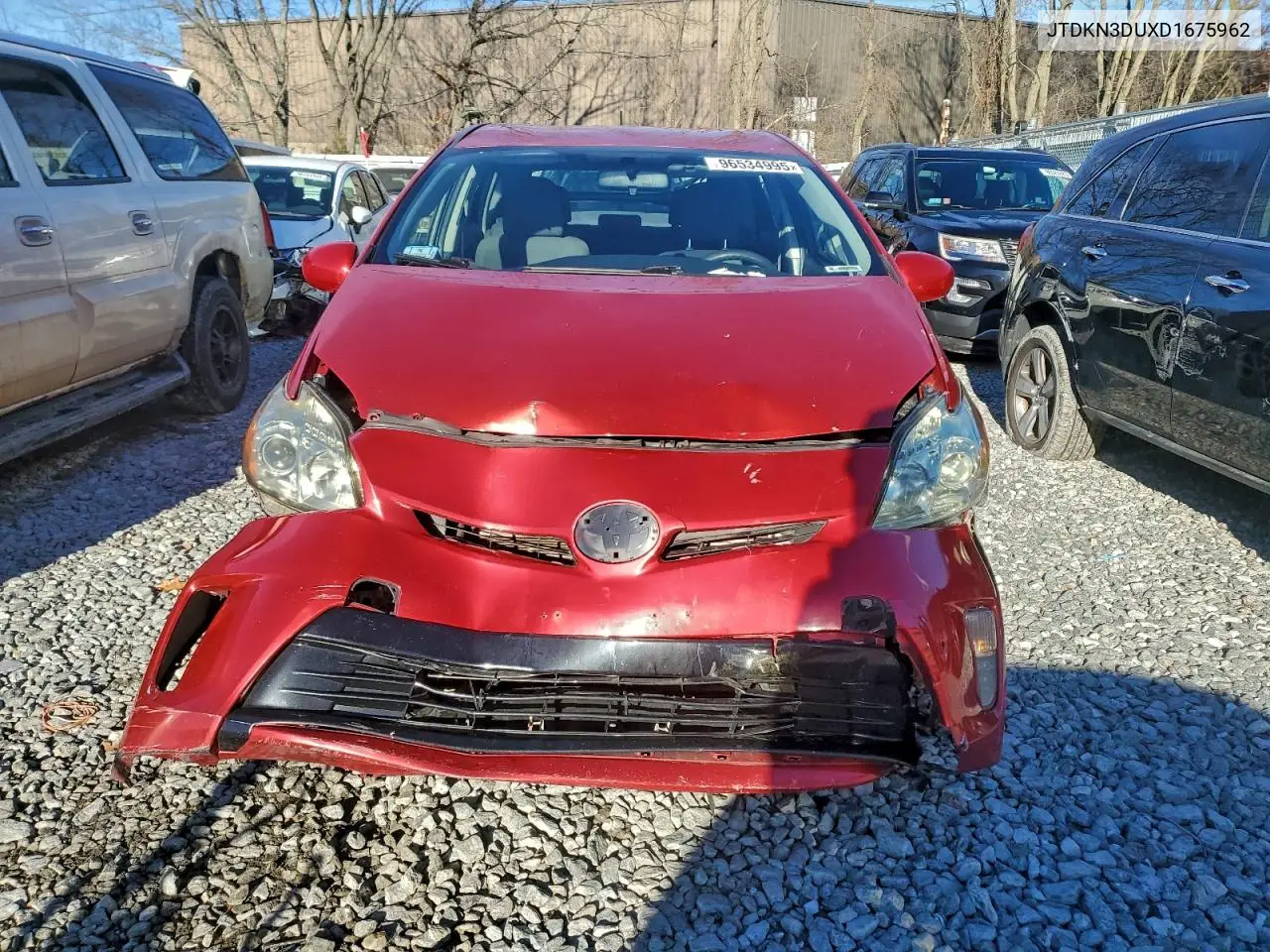 JTDKN3DUXD1675962 2013 Toyota Prius