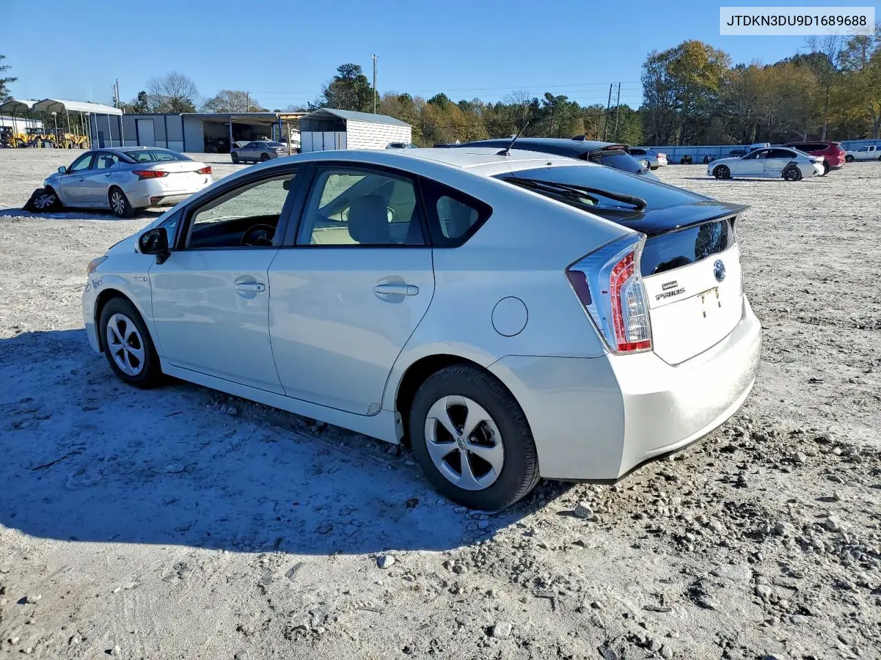 JTDKN3DU9D1689688 2013 Toyota Prius