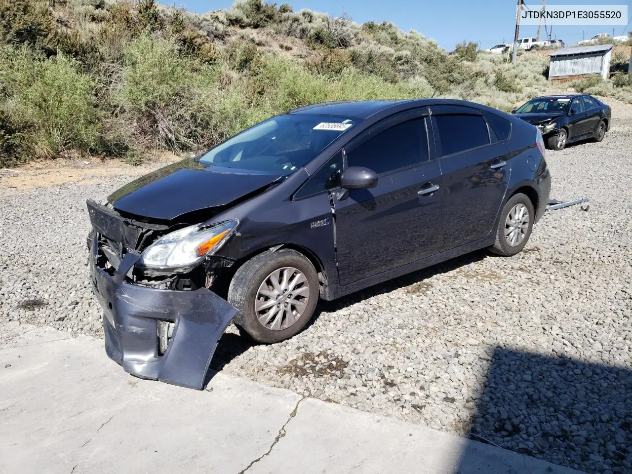 2014 Toyota Prius Plug-In VIN: JTDKN3DP1E3055520 Lot: 62536695