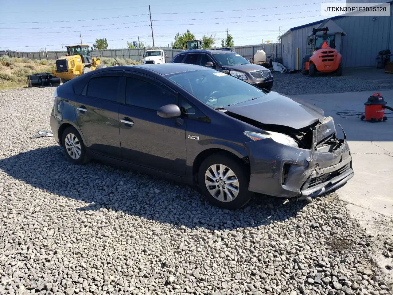 2014 Toyota Prius Plug-In VIN: JTDKN3DP1E3055520 Lot: 62536695