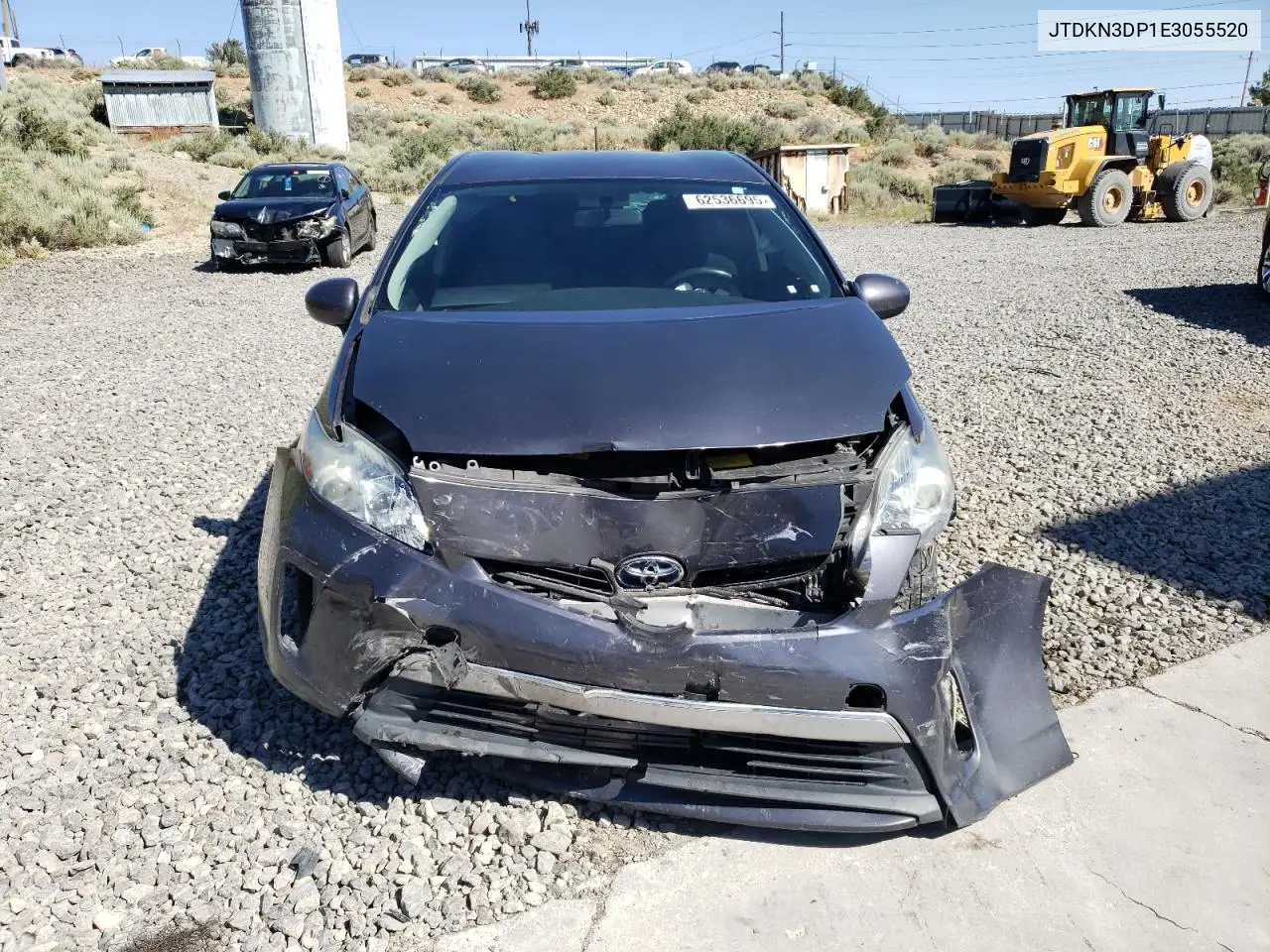 2014 Toyota Prius Plug-In VIN: JTDKN3DP1E3055520 Lot: 62536695
