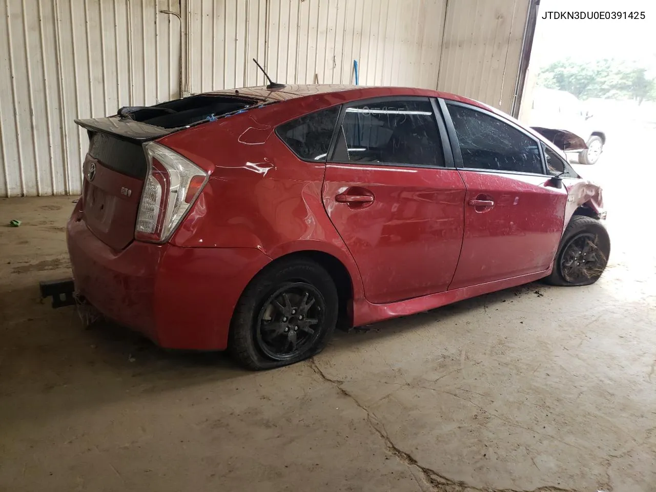 2014 Toyota Prius VIN: JTDKN3DU0E0391425 Lot: 63184864