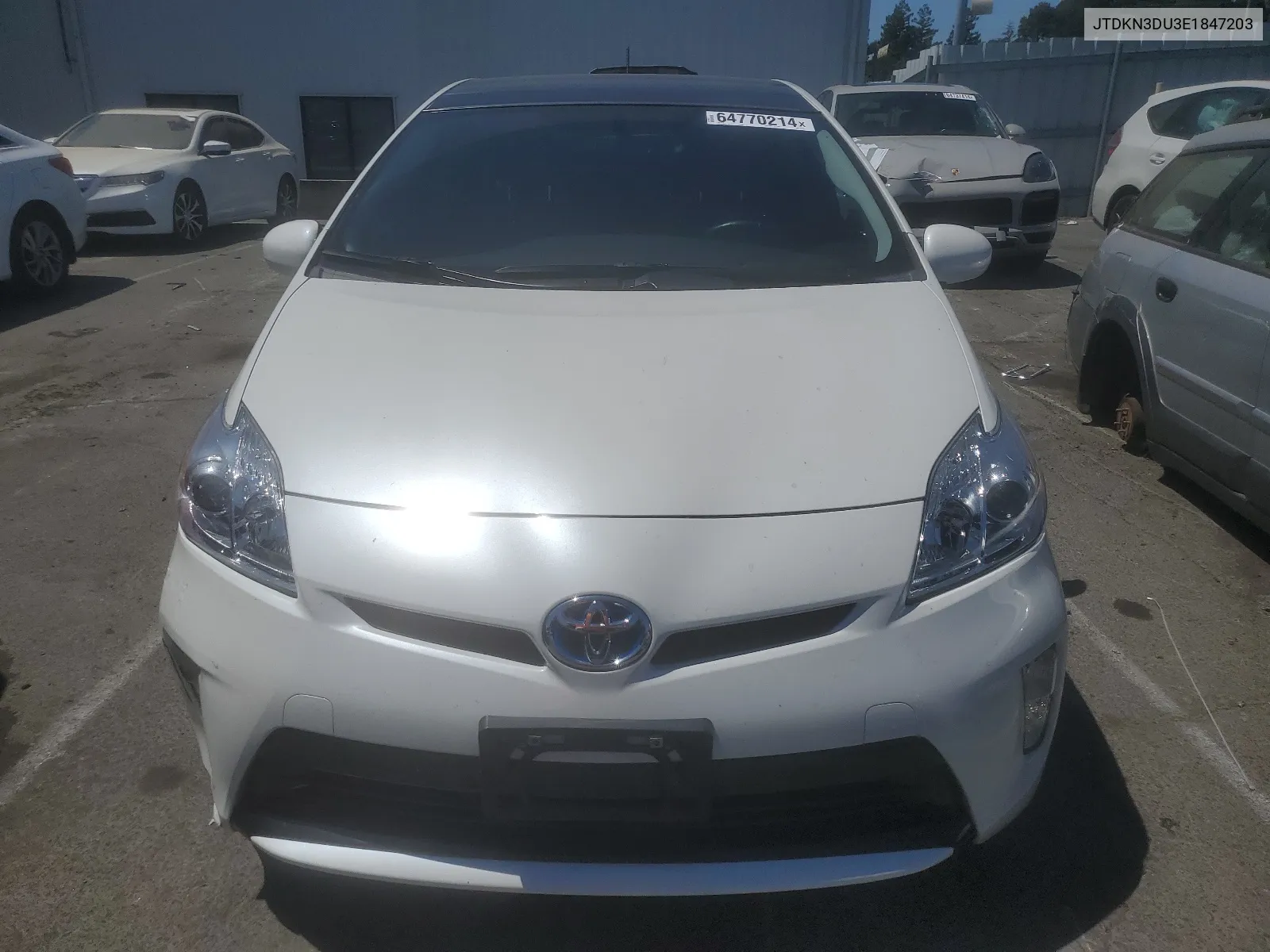 JTDKN3DU3E1847203 2014 Toyota Prius