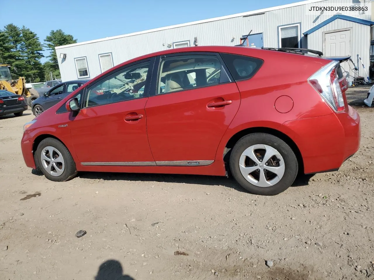 2014 Toyota Prius VIN: JTDKN3DU9E0388863 Lot: 71295564