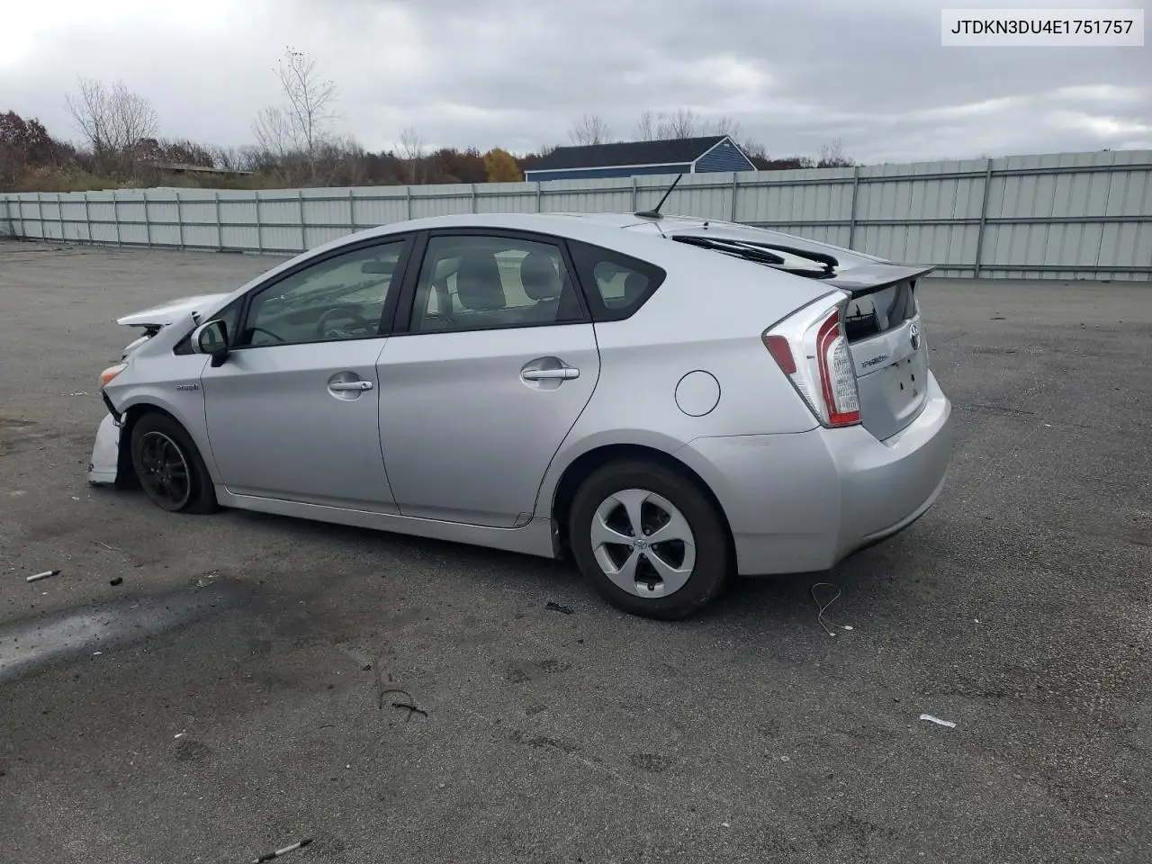 JTDKN3DU4E1751757 2014 Toyota Prius