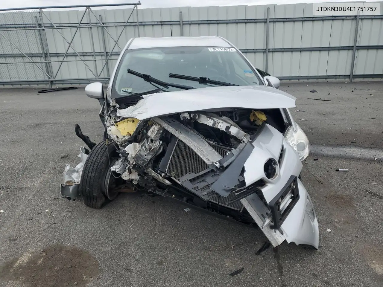 JTDKN3DU4E1751757 2014 Toyota Prius