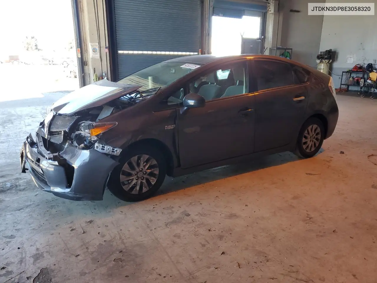 JTDKN3DP8E3058320 2014 Toyota Prius Plug-In