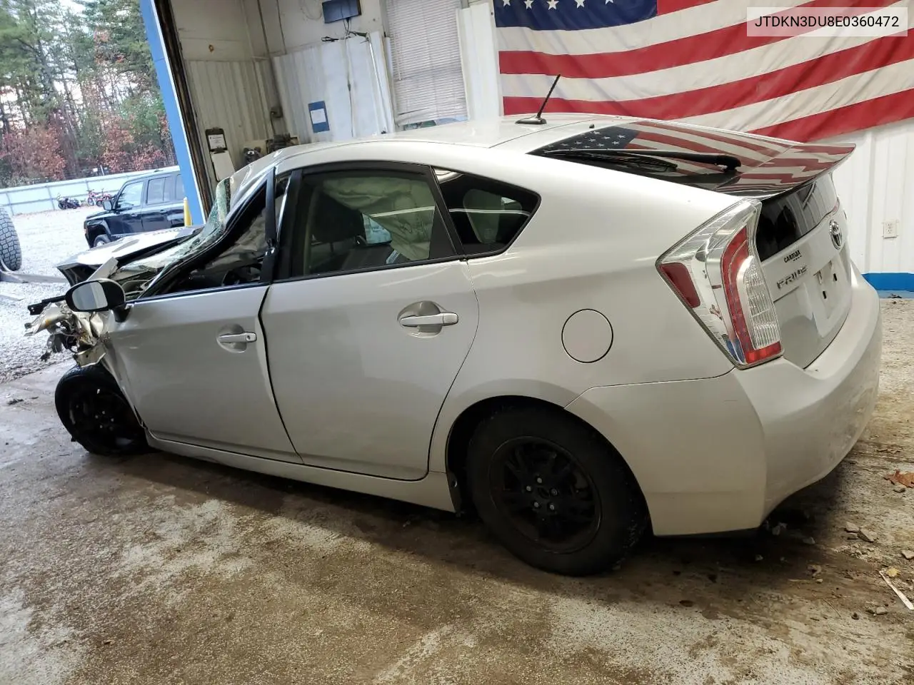 JTDKN3DU8E0360472 2014 Toyota Prius