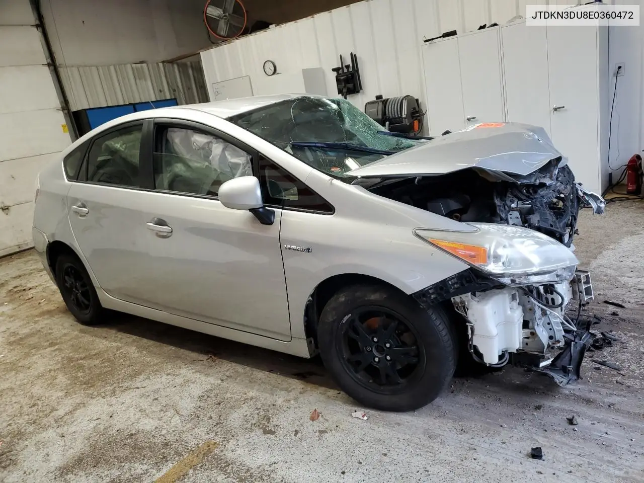 JTDKN3DU8E0360472 2014 Toyota Prius